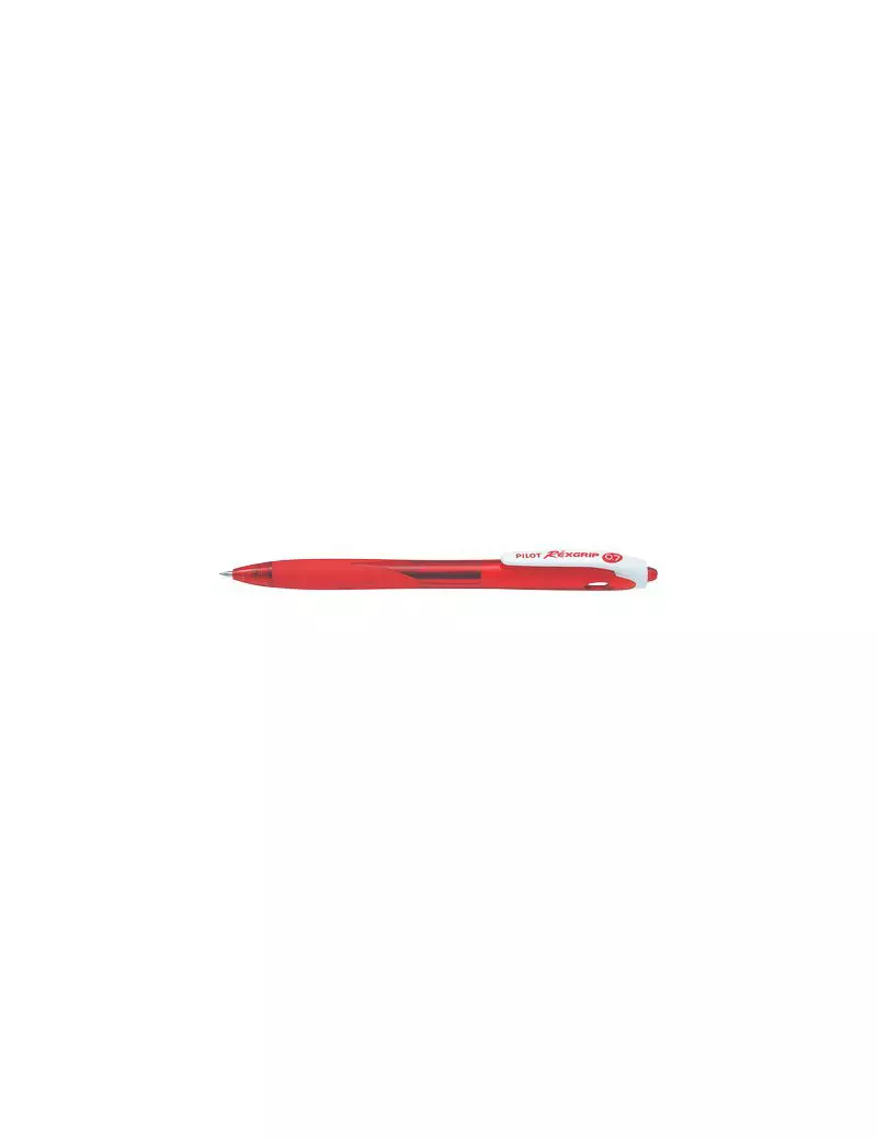 Penna a Sfera Rexgrip Begreen Pilot - 0,7 mm - 040017 (Rosso Conf. 10)