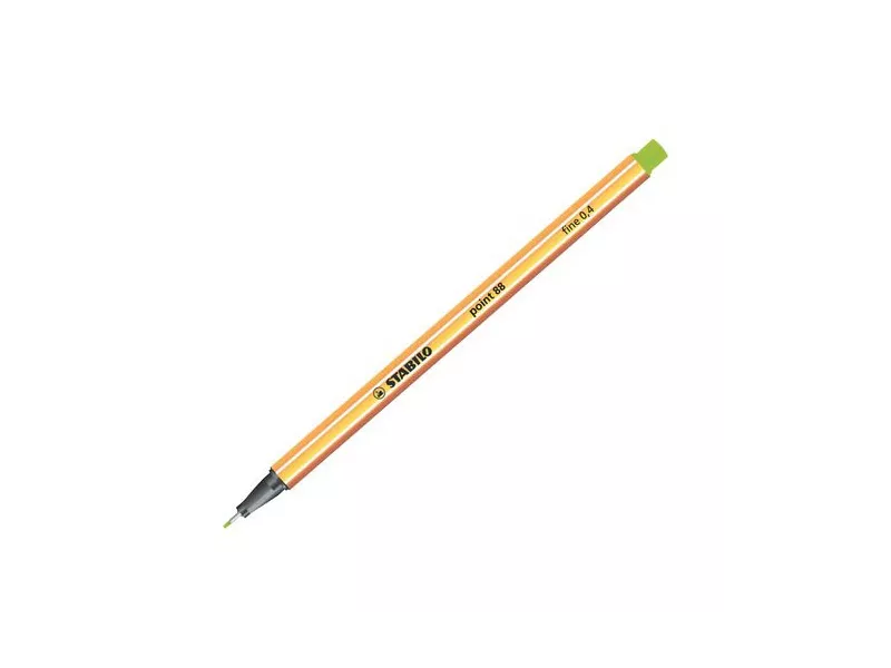 Fineliner Point 88 Stabilo - 0,4 mm - 88/43 (Verde Foglia Conf. 10) Fineliner Point 88 Stabilo - 0,4 mm - 88/43 (Verde Foglia Conf. 10)