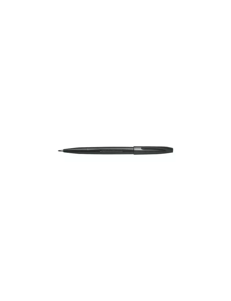 Penna con Punta in Feltro Sign Pen S520 Pentel - 2 mm - S520-A (Nero Conf. 12) Penna con Punta in Feltro Sign Pen S520 Pentel - 2 mm - S520-A (Nero Conf. 12)