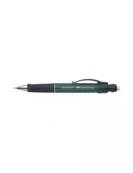 Portamine per Penna a Sfera Grip Plus Metallic Faber Castell - con Pulsante (Verde Scuro)