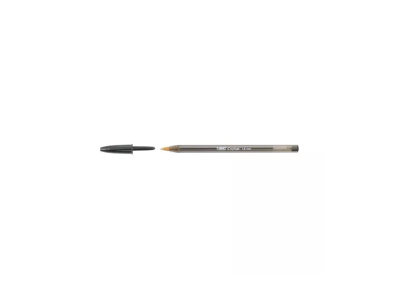 Penna a Sfera Cristal Bic - Punta Large - 1,6 mm - 880648 (Nero Conf. 50)