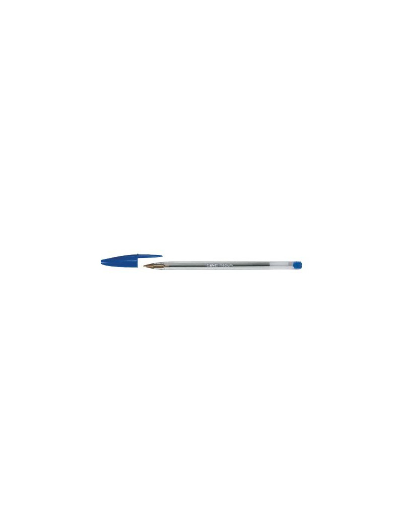Penna a Sfera Cristal Bic - Punta Medium - 1 mm - 8373609 (Blu Conf. 50)