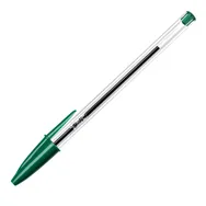 Penna a Sfera Cristal Bic - Punta Medium - 1 mm - 8373629 (Verde Conf. 50)