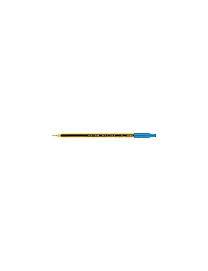 Penna a Sfera Noris Stick Staedtler - 1 mm - 434 03 (Blu Conf. 20) Penna a Sfera Noris Stick Staedtler - 1 mm - 434 03 (Blu Conf. 20)