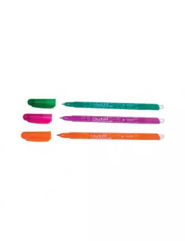 Penna a Sfera Cancellabile Tratto Cancellik - 1 mm (Fucsia Conf. 12)