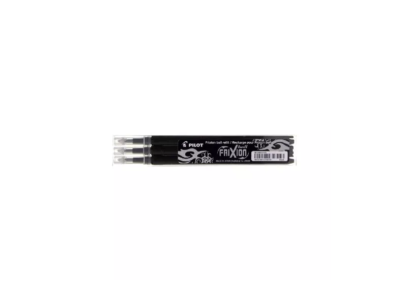 Refill per Frixion Ball Pilot - 0,7 mm (Nero Conf. 3)