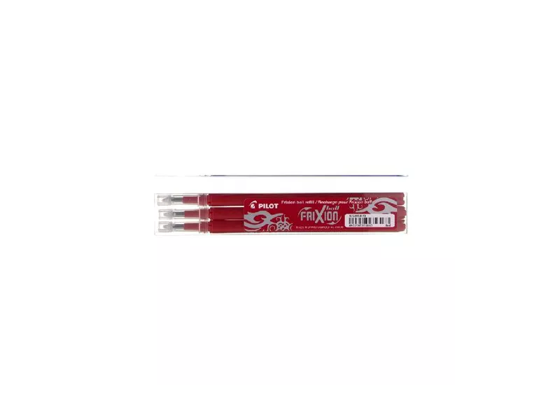 Refill per Frixion Ball Pilot - 0,7 mm (Rosso Conf. 3)