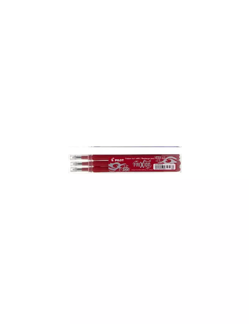Refill per Frixion Ball Pilot - 0,7 mm (Rosso Conf. 3) Refill per Frixion Ball Pilot - 0,7 mm (Rosso Conf. 3)