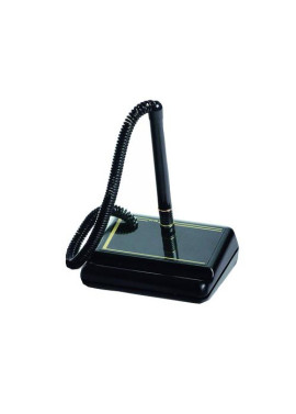 Stiloforo Lebez - Portapenne Rettangolare 9x7 cm 1675-N Nero