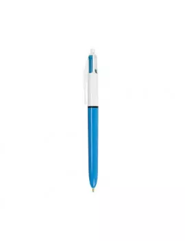 Penna a Sfera a Scatto 4 Colours Bic - 1 mm - 801867 (Blu Nero Rosso Verde Conf. 12)