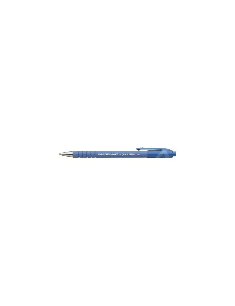 Penna a Sfera a Scatto FlexGrip Ultra Paper Mate - 1 mm - S0190433 (Blu Conf. 12)