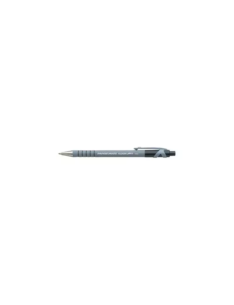 Penna a Sfera a Scatto FlexGrip Ultra Paper Mate - 1 mm - S0190393 (Nero Conf. 12)
