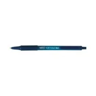 Penna a Sfera a Scatto Soft Feel Clic Bic - 1 mm - 837398 (Blu Conf. 12)