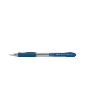 Penna a Sfera a Scatto Supergrip Pilot - 0,7 mm - 001532 (Blu Conf. 12)
