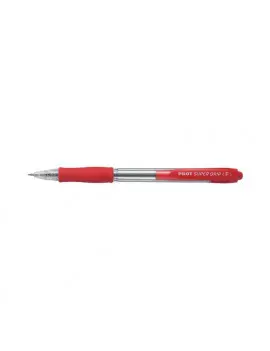 Penna a Sfera a Scatto Supergrip Pilot - 0,7 mm - 001533 (Rosso Conf. 12)