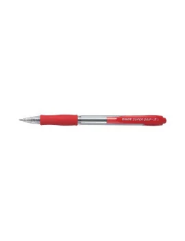 Penna a Sfera a Scatto Supergrip Pilot - 0,7 mm - 001533 (Rosso Conf. 12)