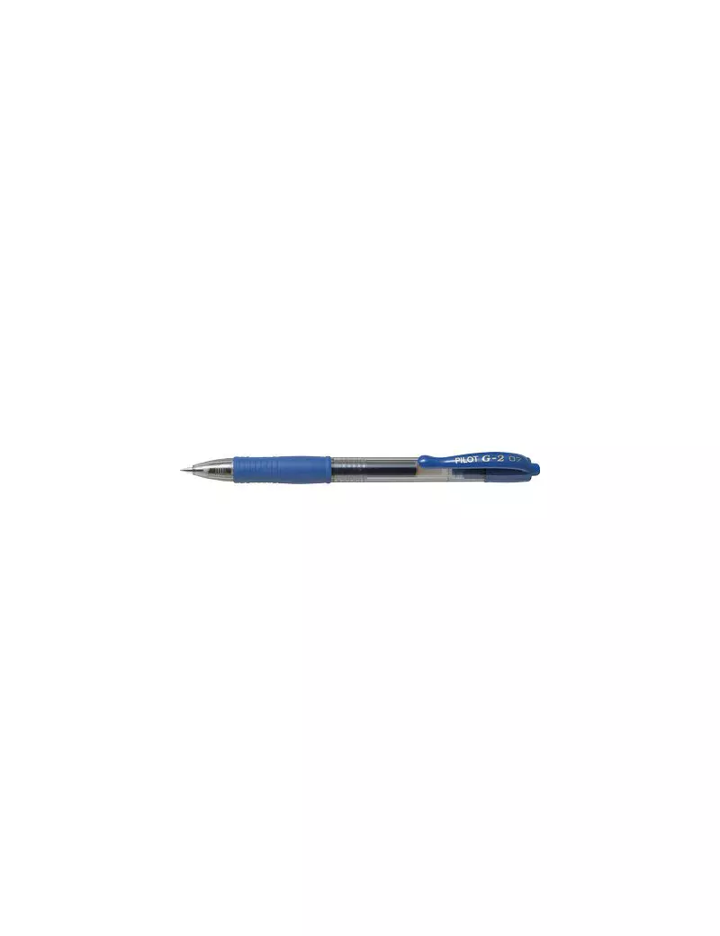 Penna Gel a Scatto G-2 Pilot - 0,7 mm - 001521 (Blu) Penna Gel a Scatto G-2 Pilot - 0,7 mm - 001521 (Blu)