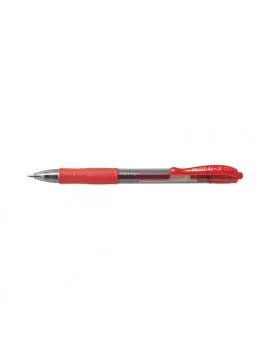 Penna Gel a Scatto G-2 Pilot - 0,7 mm - 001522 (Rosso)