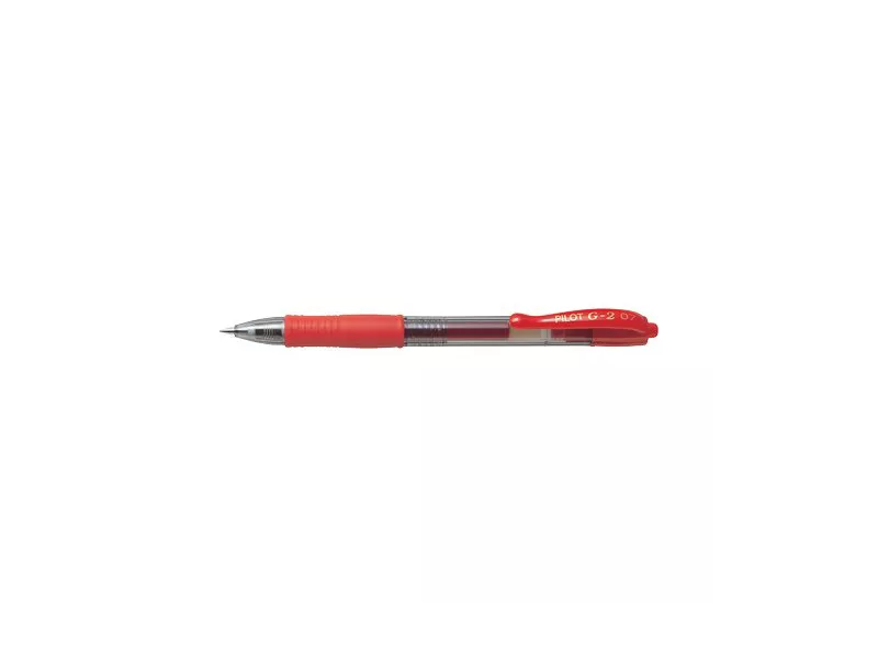 Penna Gel a Scatto G-2 Pilot - 0,7 mm - 001522 (Rosso)