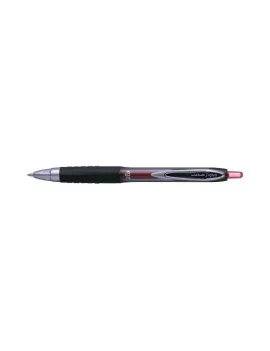 Penna Gel a Scatto Signo Uni-Ball - 0,7 mm - M-UM207-R (Rosso)
