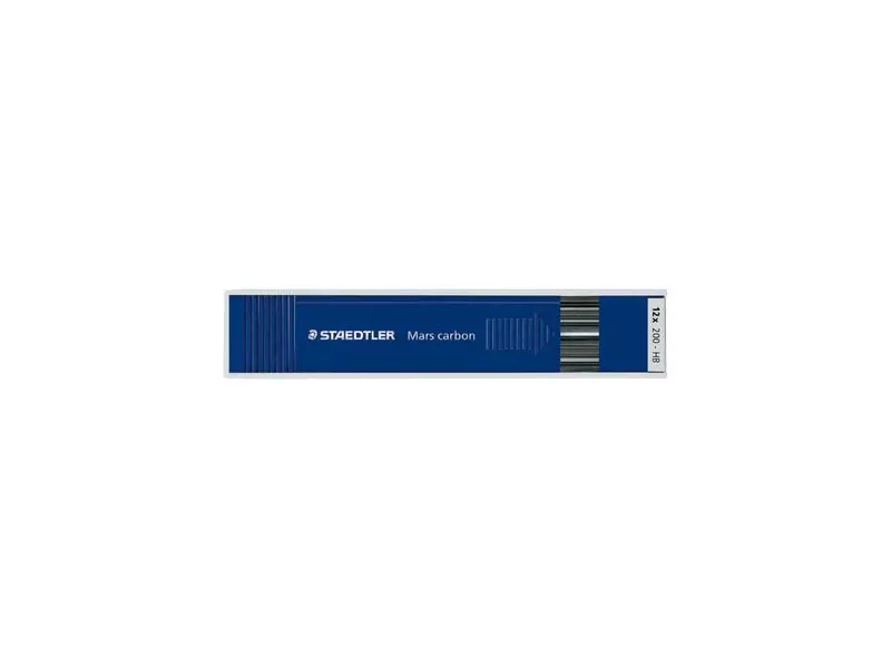 Mina Mars Carbon Staedtler - 2 mm - H - 200-H (Conf. 12) Mina Mars Carbon Staedtler - 2 mm - H - 200-H (Conf. 12)