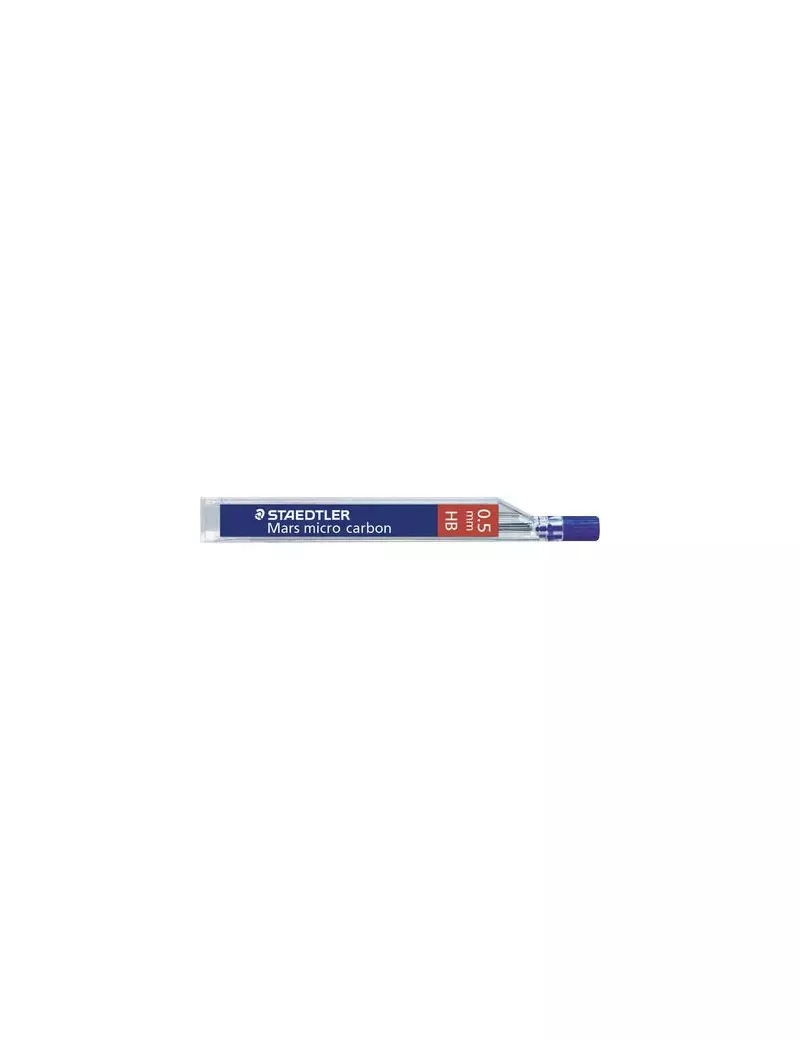 Mine Sottili Mars Micro Carbon Staedtler - 0,5 mm - 2B - 250 05-2B (Conf. 12) Mine Sottili Mars Micro Carbon Staedtler - 0,5 mm - 2B - 250 05-2B (Conf. 12)