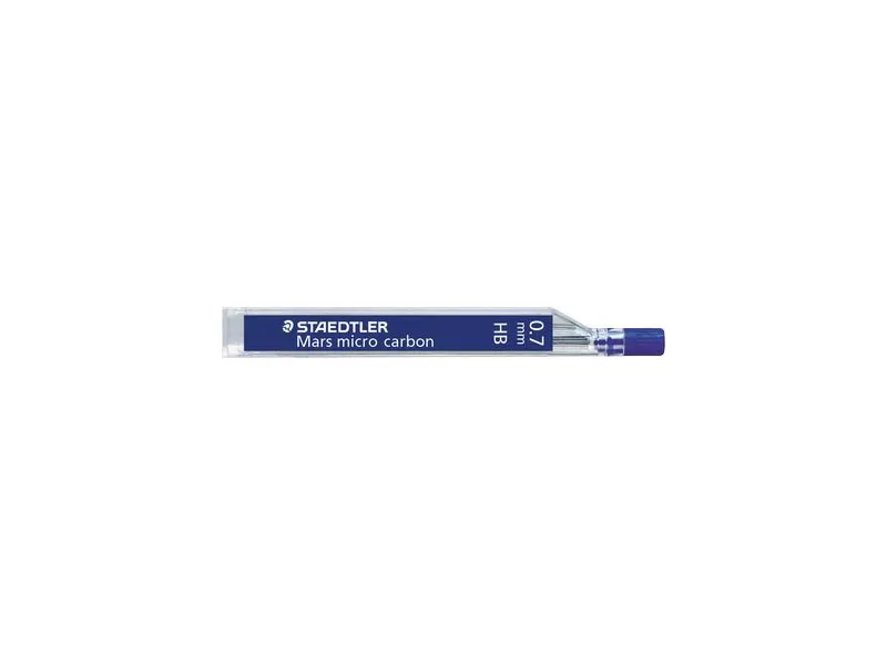 Mine Sottili Mars Micro Carbon Staedtler - 0,7 mm - HB - 250 07-HB (Conf. 12) Mine Sottili Mars Micro Carbon Staedtler - 0,7 mm - HB - 250 07-HB (Conf. 12)