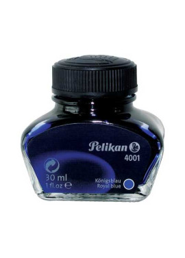 Inchiostro Stilografico 4001 Pelikan - 30 ml - 301010 (Blu Royal)