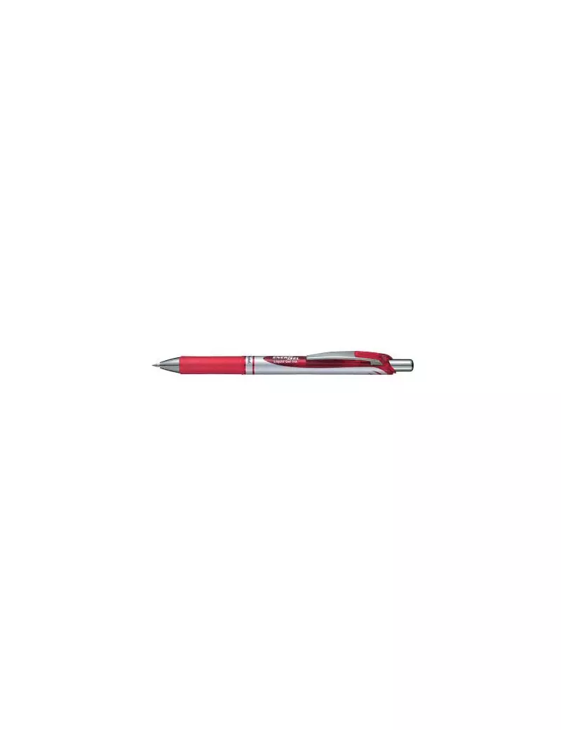 Penna Roller Energel XM Klick Pentel - 0,7 mm - BL77-BO (Rosso Conf. 12)