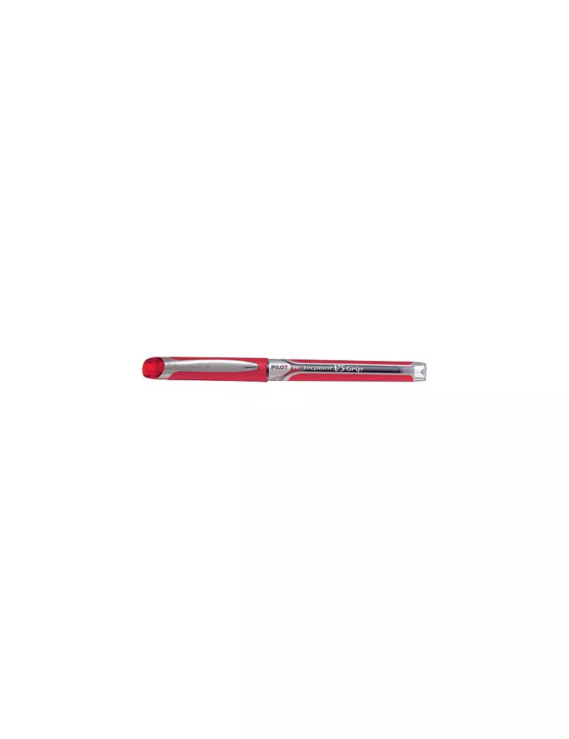 Penna Roller V5 Grip Pilot - ad Ago - 0,5 mm - 006732 (Rosso)