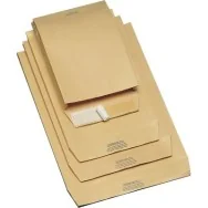 Busta a Sacco con Soffietti Laterali Pigna - 25x35,3 cm - 120 g - 0099083 (Avana Conf. 250)