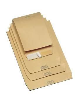 Busta a Sacco con Soffietti Laterali Pigna - 30x40 cm - 120 g - 0655269 (Avana Conf. 250)