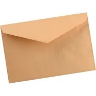 Buste Postali Pigna - 12x18 cm - Taglio a Punta - Gommata Senza Finestra - 045959821 (Giallo Conf. 500)