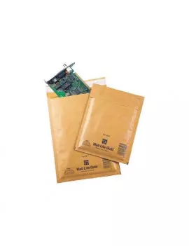 Sealed Air® Busta imbottita a bolle d'aria, AirCap®, Chiusura autoadesiva,  Carta Kraft, Avana (confezione 50 pezzi) - Buste Pluriball