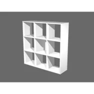Libreria a Caselle Maxicube - 9 Caselle - 103,8x29,2x104 cm - 9MAXC/3 (Bianco)