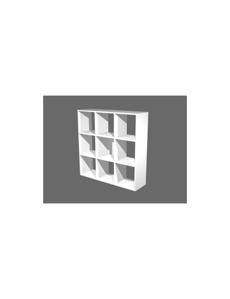 Libreria a Caselle Maxicube - 9 Caselle - 103,8x29,2x104 cm - 9MAXC/3 (Bianco)