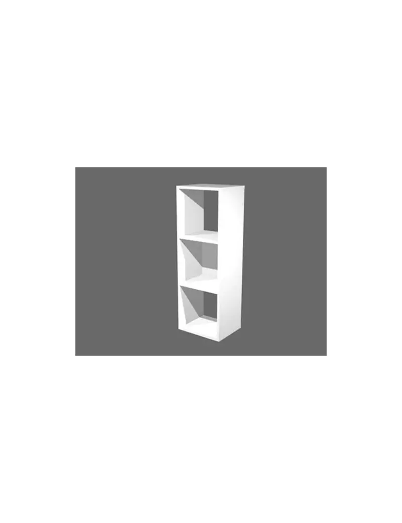 Libreria a Caselle Maxicube - 3 Caselle - 35,8x29,2x104 cm - 3MAXC/3 (Bianco) Libreria a Caselle Maxicube - 3 Caselle - 35,8x29,2x104 cm - 3MAXC/3 (Bianco)