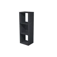 Libreria a Caselle Maxicube - 3 Caselle - 35,8x29,2x104 cm - 3MAXC/8 (Nero)