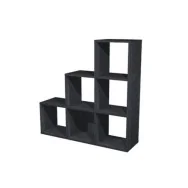 Libreria a Caselle Maxicube - 6 Caselle Scalare - 103,8x29,2x104 cm - 6DMAXC/8 (Nero)