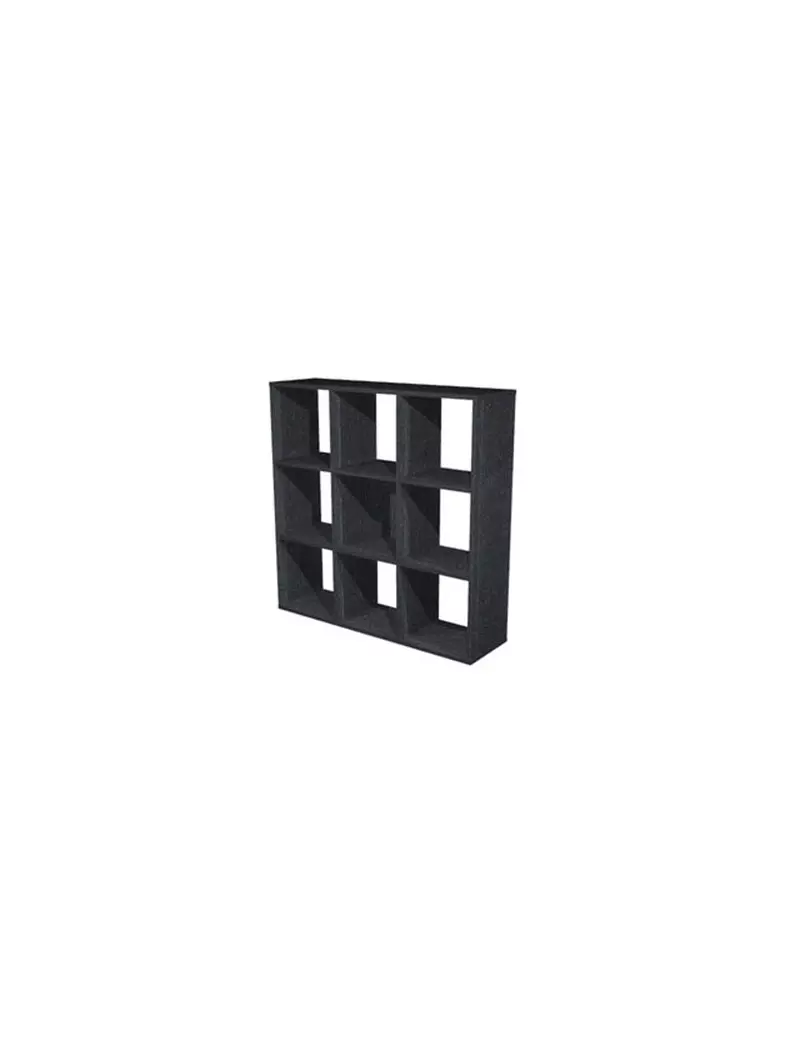 Libreria a Caselle Maxicube - 9 Caselle - 103,8x29,2x104 cm - 9MAXC/8 (Nero)