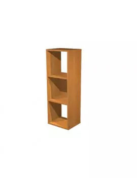 Libreria a Caselle Maxicube - 3 Caselle - 35,8x29,2x104 cm - 3MAXC/4 (Noce)