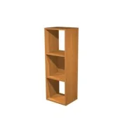 Libreria a Caselle Maxicube - 3 Caselle - 35,8x29,2x104 cm - 3MAXC/4 (Noce)