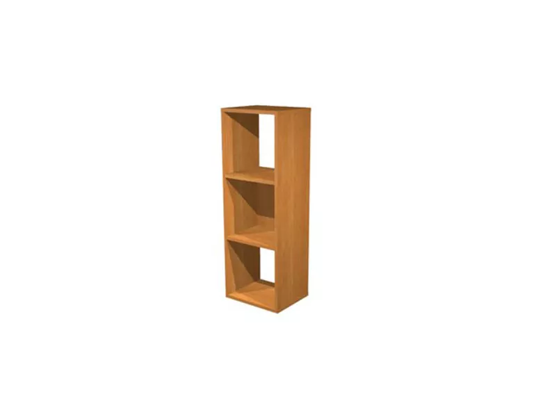 Libreria a Caselle Maxicube - 3 Caselle - 35,8x29,2x104 cm - 3MAXC/4 (Noce)