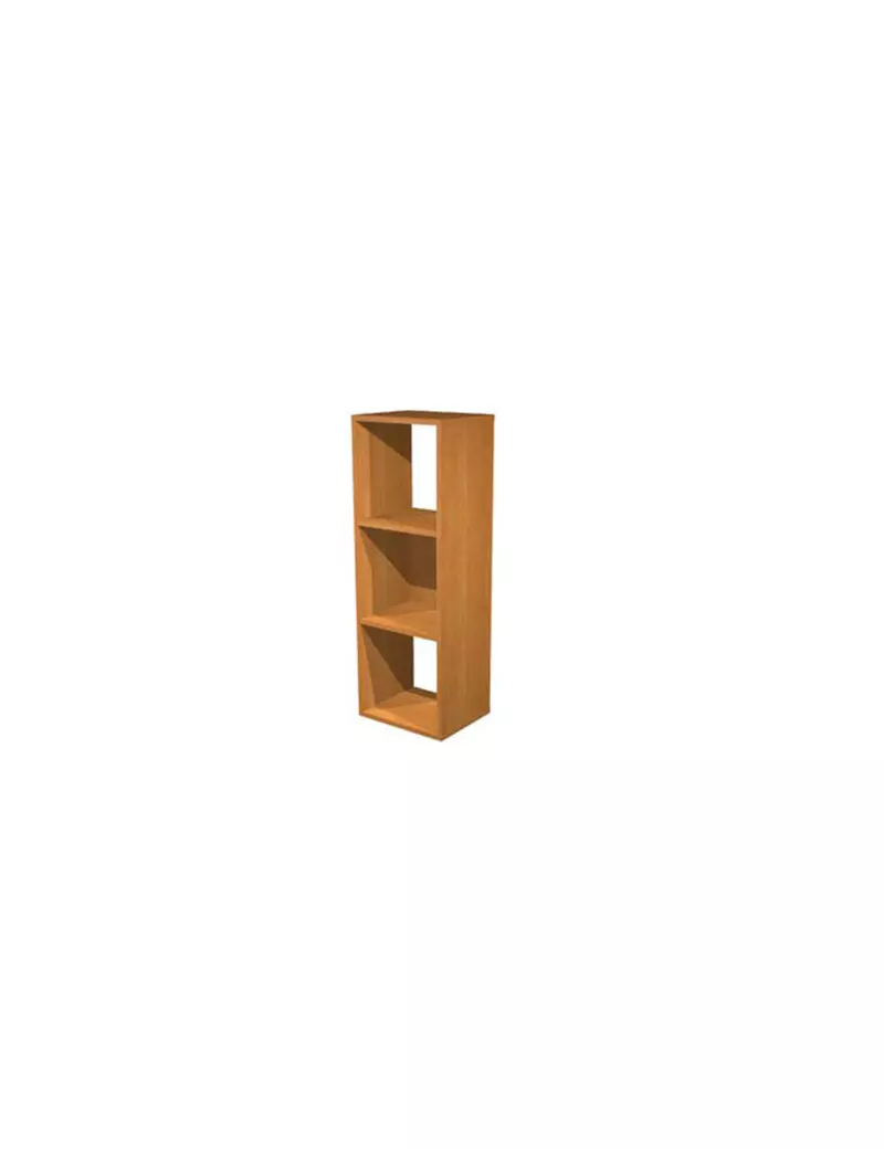 Libreria a Caselle Maxicube - 3 Caselle - 35,8x29,2x104 cm - 3MAXC/4 (Noce) Libreria a Caselle Maxicube - 3 Caselle - 35,8x29,2x104 cm - 3MAXC/4 (Noce)