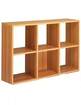 Libreria a Caselle Maxicube - 6 Caselle - 104x29,2x69,8 cm - 6MAXC/4 (Noce)