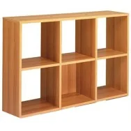 Libreria a Caselle Maxicube - 6 Caselle - 104x29,2x69,8 cm - 6MAXC/4 (Noce)