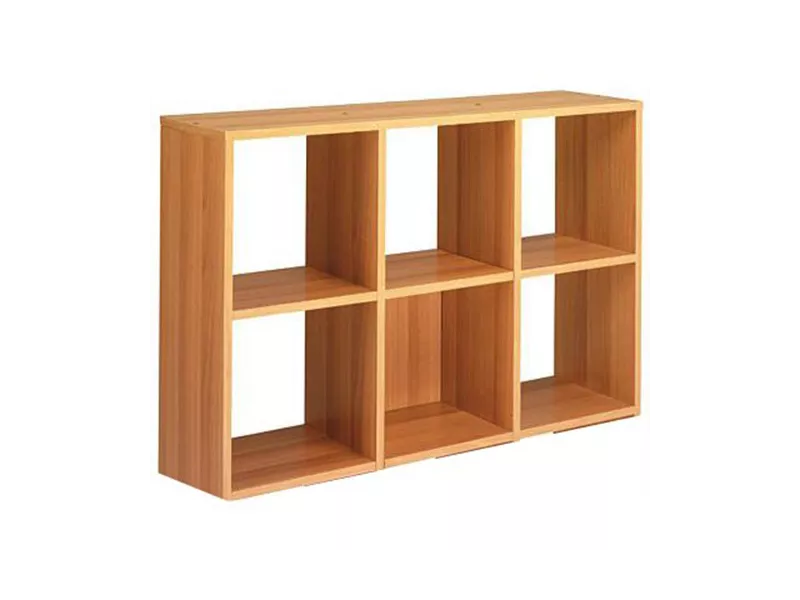Libreria a Caselle Maxicube - 6 Caselle - 104x29,2x69,8 cm - 6MAXC/4 (Noce) Libreria a Caselle Maxicube - 6 Caselle - 104x29,2x69,8 cm - 6MAXC/4 (Noce)