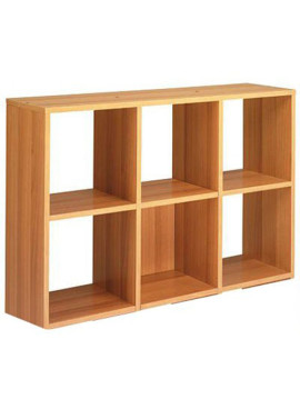 Libreria a Caselle Maxicube - 6 Caselle - 104x29,2x69,8 cm - 6MAXC/4 (Noce)