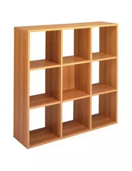 Libreria a Caselle Maxicube - 9 Caselle - 103,8x29,2x104 cm - 9MAXC/4 (Noce)