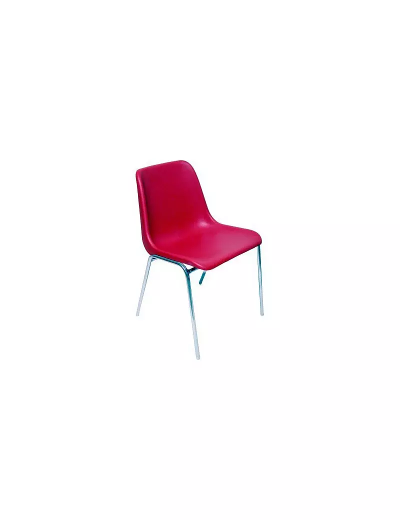 Sedia da Attesa Esse Unisit - Plastica - ESC/R (Rosso)